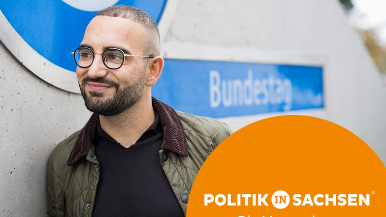 Kassem Taher Saleh ist für sächsischen Grünen neu im Bundestag. Er will in den kommenden vier Jahren für einen modernen Osten eintreten, sagt er.