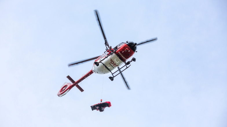 Seit Anfang 2019 wird die Landeplattform am Bautzener Krankenhaus von Hubschraubern der DRF Luftrettung angeflogen.