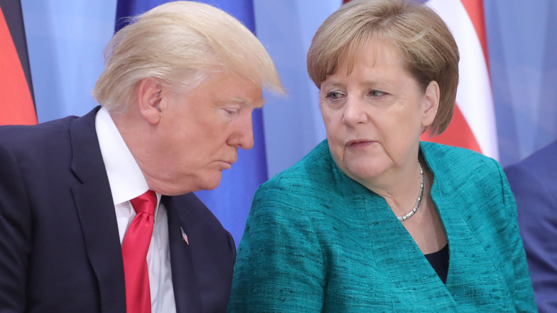 Gespräche zwischen Merkel und Trump bei G20