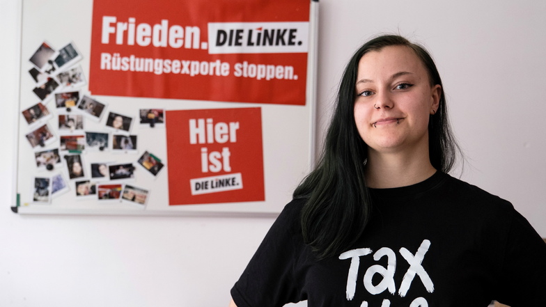 Miriam Lange (20, Die Linke) ist die jüngste Kandidatin für den Görlitzer Stadtrat.