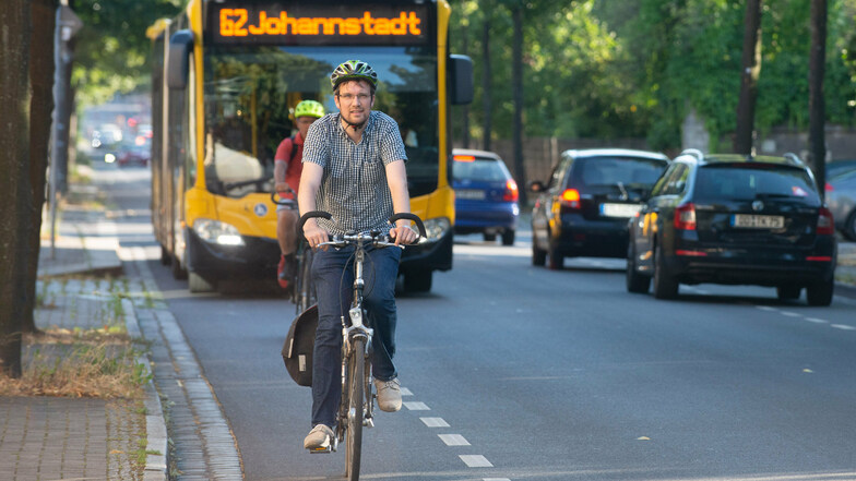 Eine Verkehrsuntersuchung soll Radfahrern das Fahren im Berufsverkehr erleichtern.