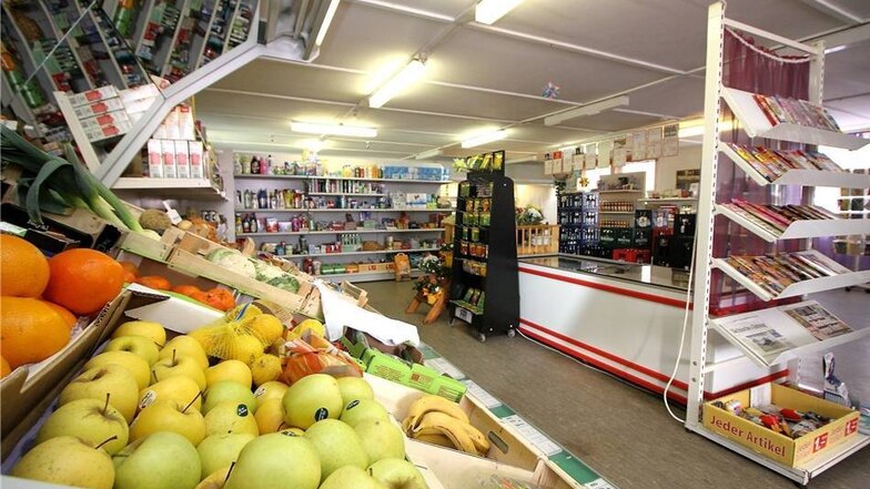 Da ist Platz für viele Waren – im Einkaufsmark an der Pappelallee in Uhsmannsdorf. Das Konzept orientiert sich an Supermärkten.