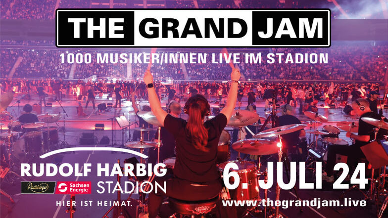 THE GRAND JAM DRESDEN: Erlebe die größte Liveband Deutschlands!