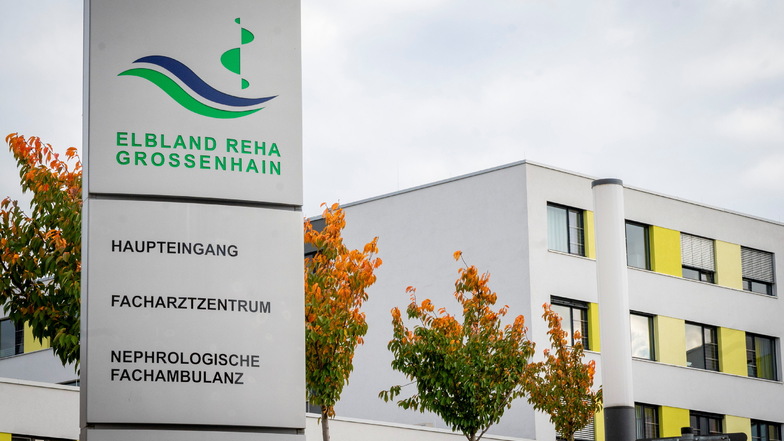 Die Reha-Klinik in Großenhain an der Straße Am Bobersberg 4.