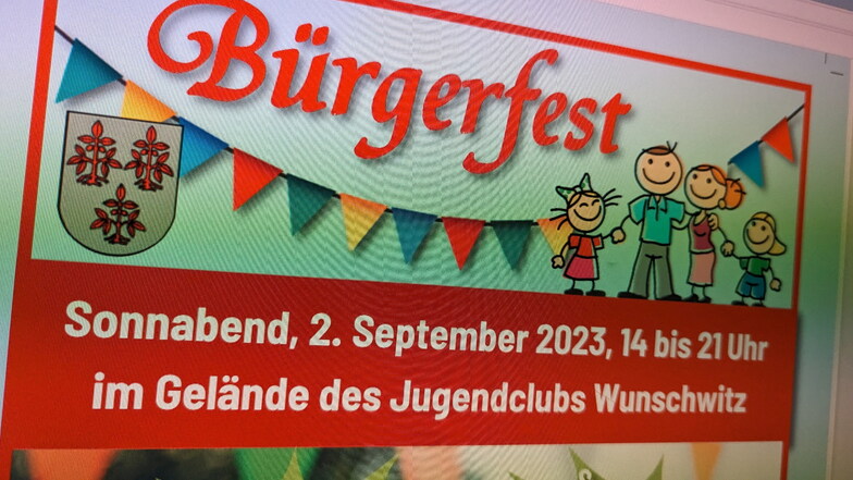 Bürgerfest in Wunschwitz