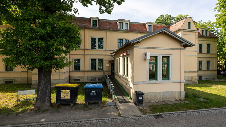 Im Haus 8 im Sonnensteiner Park entsteht das erste Hospiz im Landkreis. Öffnen soll es um den Jahreswechsel 2023/24.