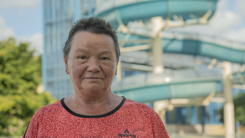 Die ehemalige Schwimmmeisterin Rosemarie Göbel hat 24 Jahre in der Kamenzer Schwimmhalle gearbeitet. Auch sie kritisiert die abgespeckte Sparvariante des Neubaus. "Hier sollte man noch einmal dringend reden", meint sie.