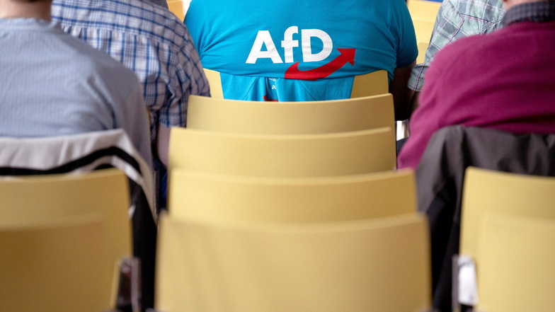 Die sächsische AfD hat momentan in Wahlumfragen die Nase vorn.