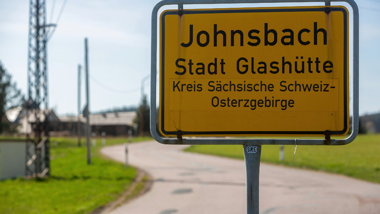 Glashütte: Johnsbachs Hauptstraße ist wieder für den Verkehr freigegeben