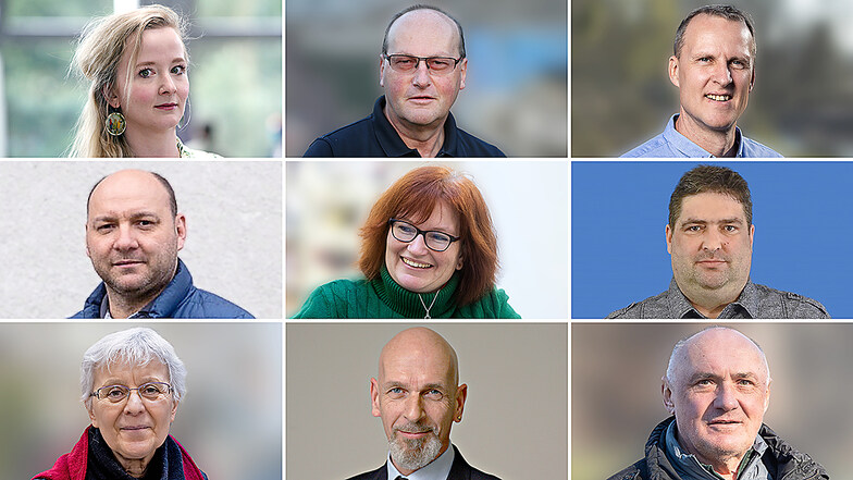 Diese Frauen und Männer wollen Stadtrat in Freital werden