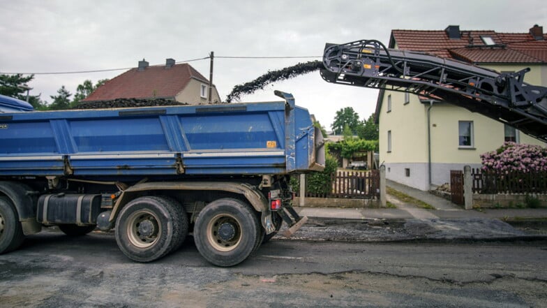 Die Sanierung der S177 zwischen Medingen und Ottendorf-Okrilla ist fast abgeschlossen.