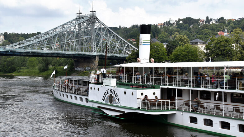 Elbe Schifffahrt: Nach mehr als 30 Jahren – Dampfer „Dresden