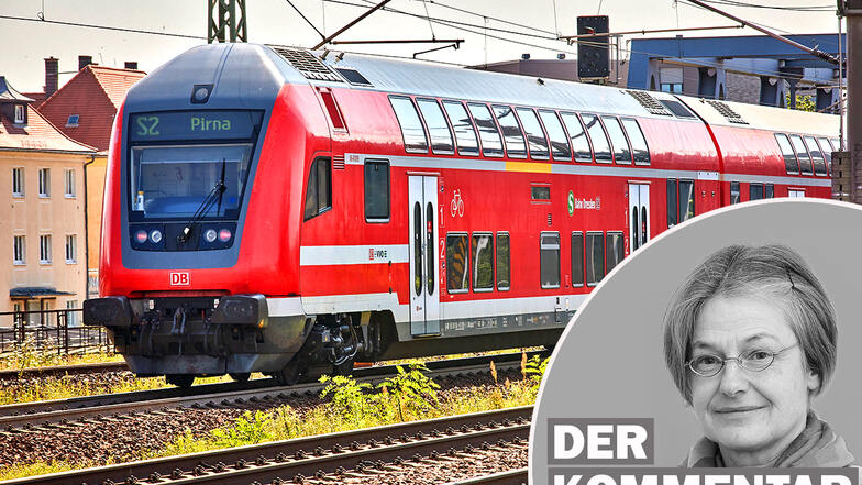 Einhaltung der Maskenpflicht in der S-Bahn von Pirna nach Dresden? Reporterin Mareike Huisinga hat das anders erlebt.