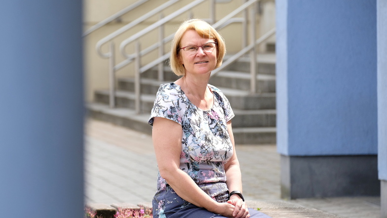 Rita Harzbecker ist als Schulleiterin am Beruflichen Schulzentrum (BSZ) in Riesa für rund 950 Schüler verantwortlich.