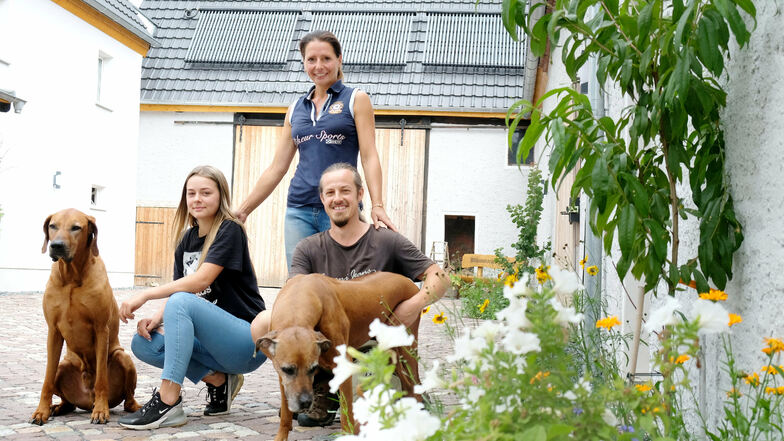 Familie Kühnemund zog nach Lommatzsch und sanierte einen alten Bauernhof. Solche Initiativen wünscht sich die Bürgermeisterin auch für die Kernstadt.