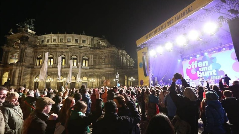 Beim zweiten Open-Air-Konzert des Vereins „Dresden - Place to be!“ spielten am Samstagabend Bands aus der Elbestadt.