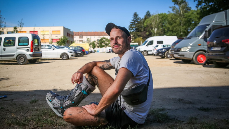Martin Rudelt will einen Skatepark am alten Drewag-Gelände und hat dafür
mit der Initiative RudolfRollt 4000 Unterschriften gesammelt.