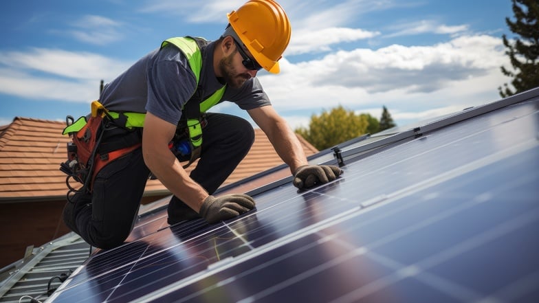Sie gehören zu den gefragtesten Handwerkern: Dachdecker, die sich vor allem auch mit der Solartechnik auskennen. Auch sonst ist der Fachkräftemangel nahezu überall spürbar.