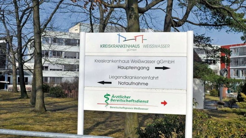 Das Kreiskrankenhaus in Weißwasser hält sich derzeit nur mit einem millionenschweren Darlehen des Landkreises Görlitz über Wasser.