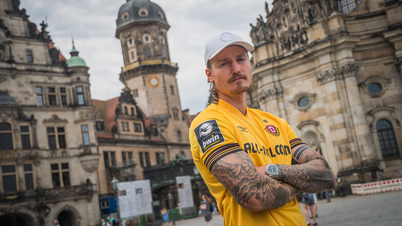 Er fühlt sich offenbar schon wohl in Dresden: Manuel Schäffler kommt aus Nürnberg zu Dynamo und erhält einen Vertrag bis zum 30. Juni 2024.