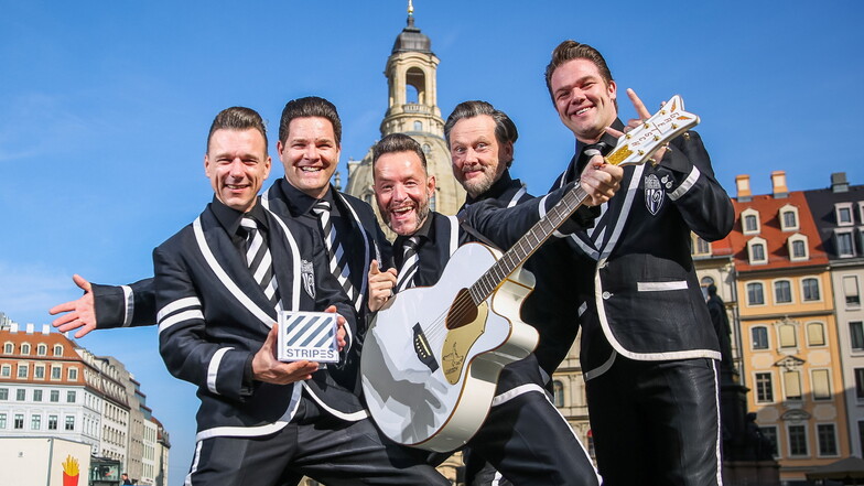 Dresdner Seelen: The Firebirds feiern 30-Jähriges mit singendem Käsehäppchen