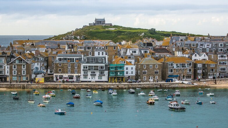 St. Ives in Cornwall.