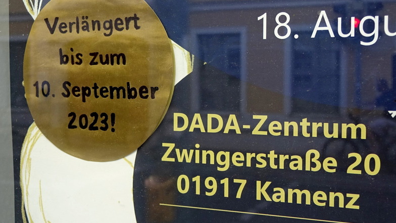 Schülerausstellung im Dada-Zentrum Kamenz verlängert