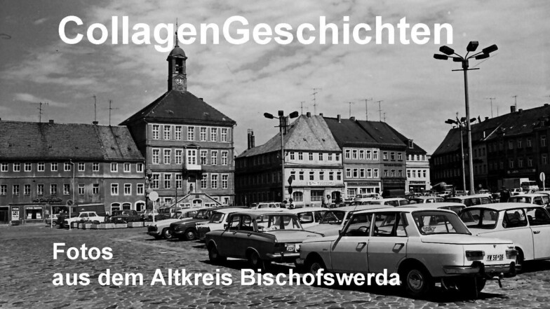 Das Titelbild des Fotobandes zeigt den Altmarkt Bischofswerda. Herausgegeben wird er vom Museums- und Geschichtsverein.