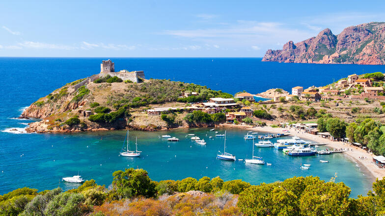 Bucht auf Korsika