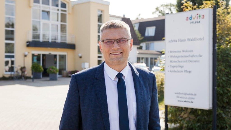 Siegfried Zenker wird sich im September für eine zweite Amtszeit als Bürgermeister der Gemeinde Weinböhla zur Wahl stellen.