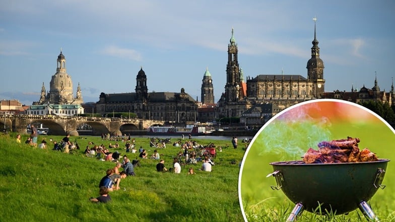 Sommer-Comeback in Dresden: Hier darf legal gegrillt werden
