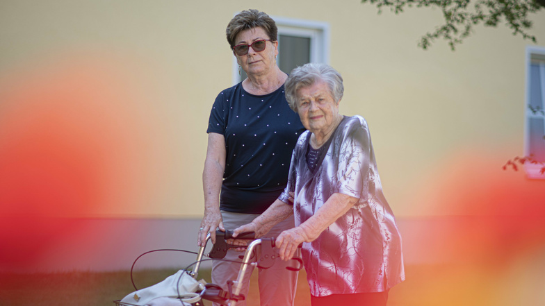 Irma Roitsch feiert am Freitag dieser Woche ihren 103. Geburtstag. Ihre Tochter Barbara Stipta ist dazu aus Ungarn angereist.