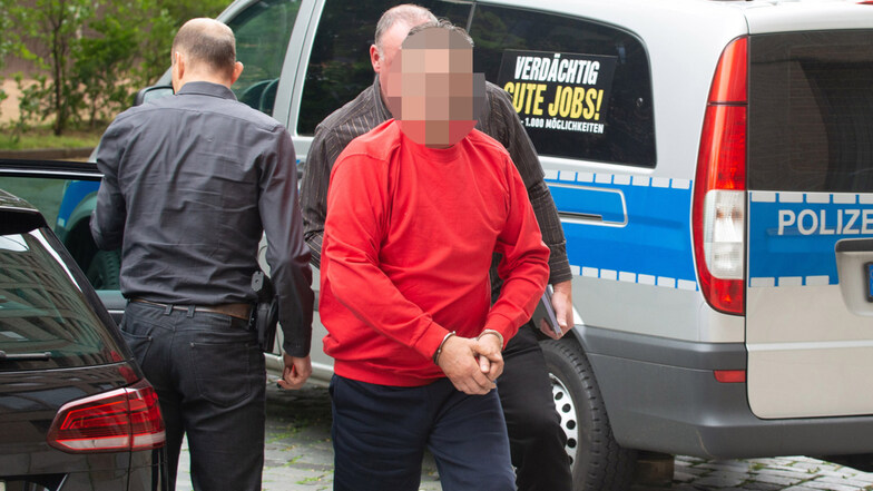 Laurent F. - hier am vergangenen Freitag vor dem Dresdner Amtsgericht - war Drogenkurier.