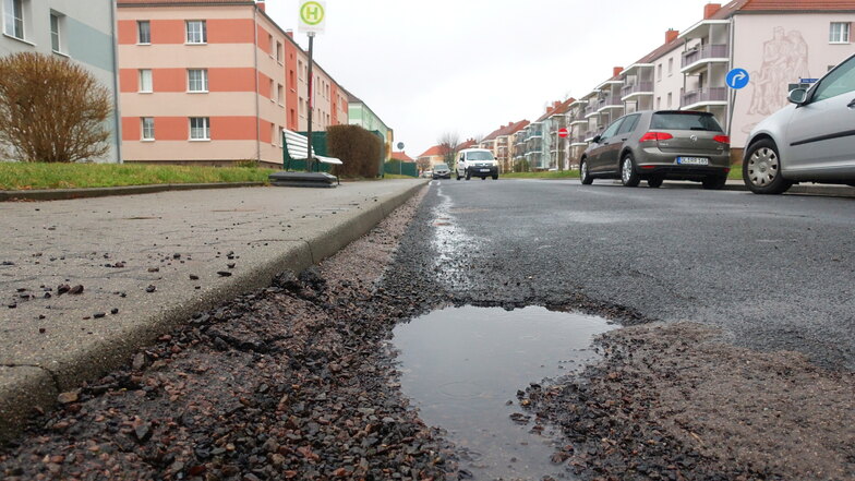 Blumenstraße in Döbeln wegen Bauarbeiten bis zum Sommer gesperrt