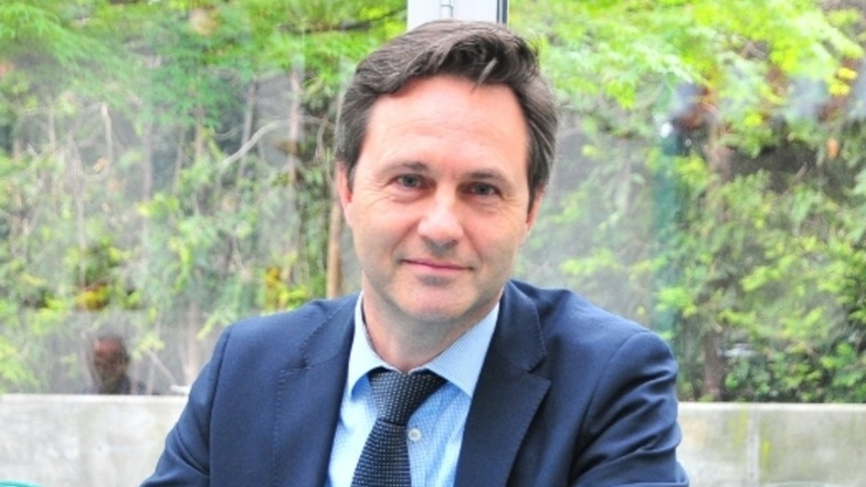Thomas Horn leitet als Geschäftsführer die Wirtschaftsförderung Sachsen.