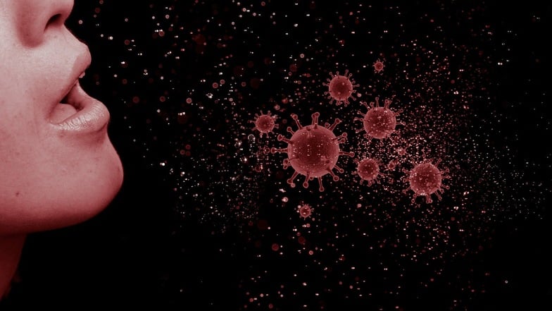 Wie verteilt sich das Virus in der Luft?