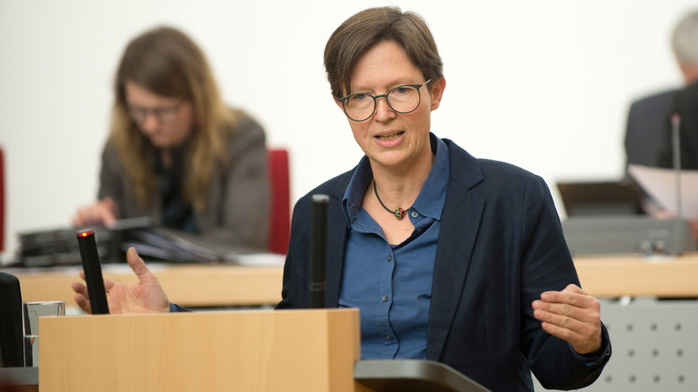 Die Dresdner Grünen-Politikerin Ulrike Caspary war im Mai von einem 65-Jährigen angegriffen worden, als sie in Weixdorf für die OB-Kandidatin Eva Jähnigen warb.