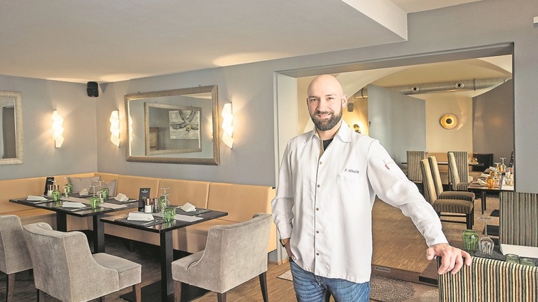 Felix Mikulla ist Chef des neuen Restaurants Felsenbirne.