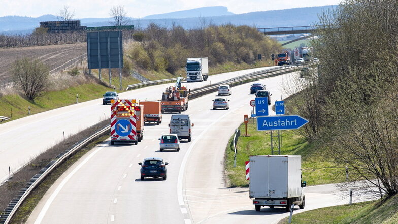 Auf der A17 wird es eng: Pirna vier Wochen gesperrt