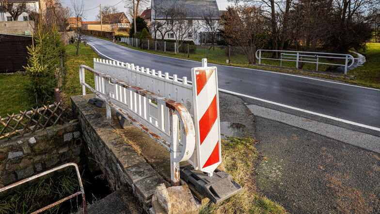 Im Kubschützer Ortsteil Soritz wird 2023 die Brücke über das Wuischker Wasser erneuert.