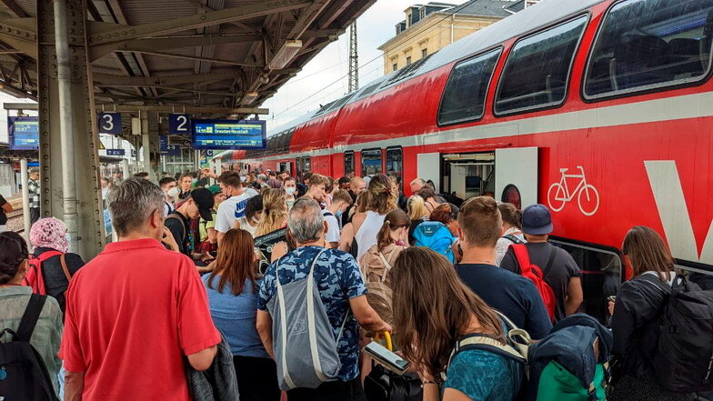 Vor allem Touristen nutzen das 9-Euro-Ticket im Landkreis Meißen