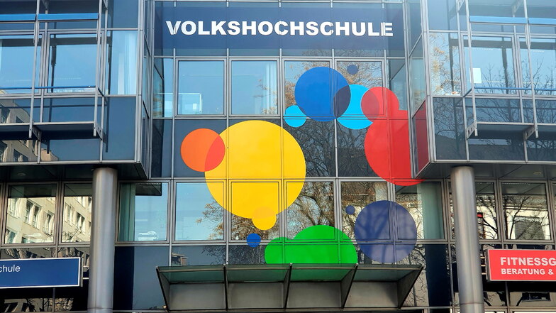 Die Dresdner Volkshochschule auf der Annenstraße öffnet ab 1. Juni wieder für den Präsenzunterricht.