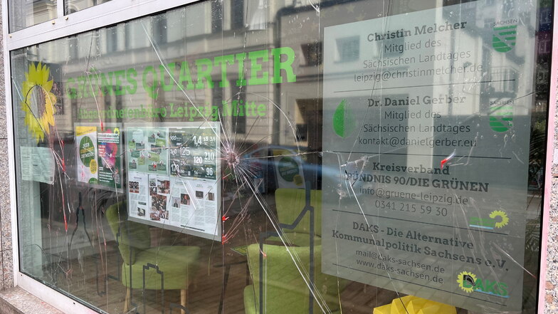 Im Februar wurde ein Grünen-Büro in Leipzig angegriffen, ähnliches ist auch in Mittweida passiert. Doch die Übergriffe fangen nicht erst bei Sachbeschädigung an, sondern schon bei Beleidigungen und Bedrohungen.