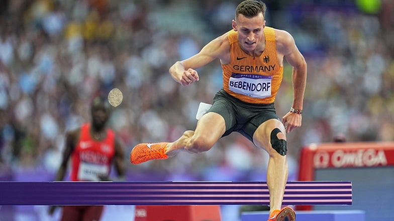 Das Hindernis Olympia-Finale war zu hoch. Der Dresdner Karl Bebendorf scheidet im Vorlauf in Paris aus..