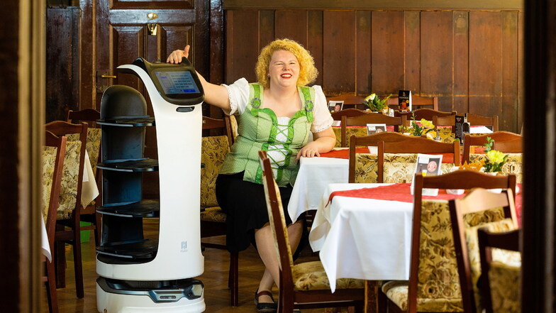 In Sachsens Gastronomie soll Kollegin Roboter helfen