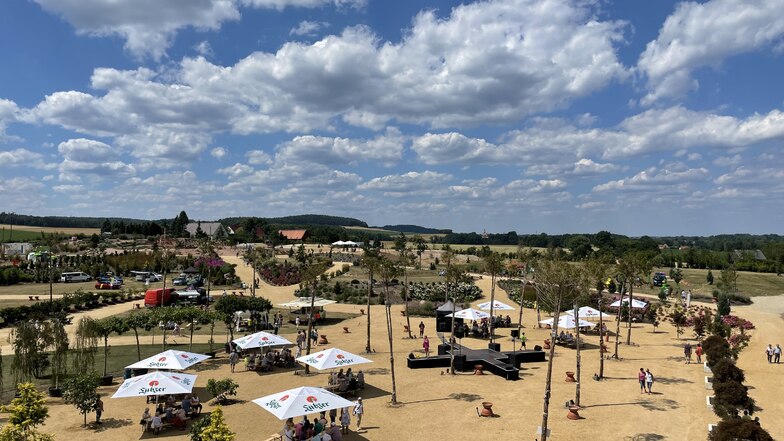 Der Mammutgarten verbindet Gartenkultur und Design, Baumschule und Pflanzencenter, Event und Gastronomie, Biomarkt und Freizeitpark zu einem Ort des Erlebens, Genießens und Verweilens.