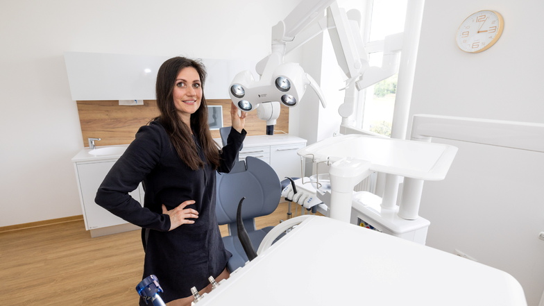 Neue Zahnarztpraxis in Großenhain: Weshalb die Patienten bei Elisabeth Henn Schlange stehen