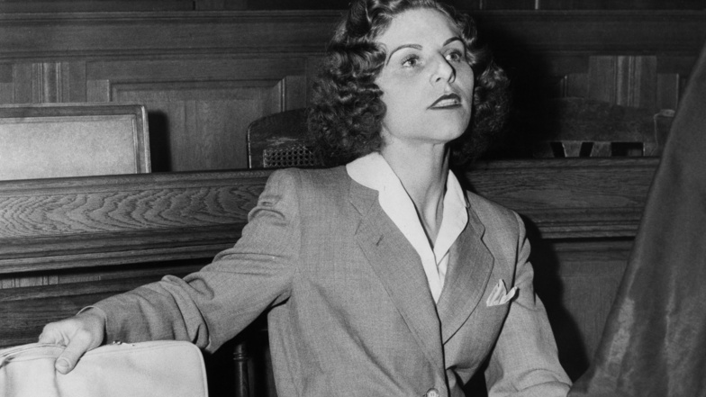 Stella Goldschlag im Gerichtssaal: Sie wurde im Mai 1946 von einem sowjetischen Militärtribunal wegen Beihilfe zum Mord zu zehn Jahren Zuchthaus verurteilt.