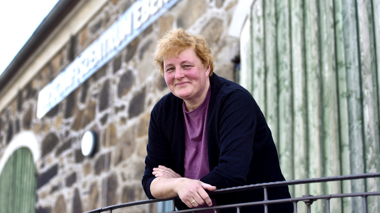 Steffi Krenzin ist die Vorsitzende des neu gergündeten Vereins "Wir Ebersdorfer".