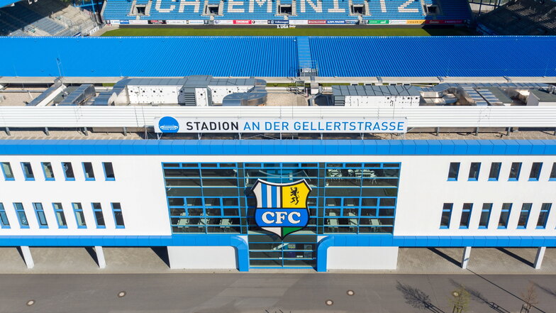 Im Chemnitzer Stadion wird vorerst nicht gespielt.